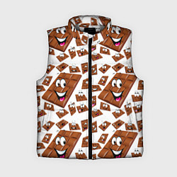 Женский жилет Позитивные шоколадки