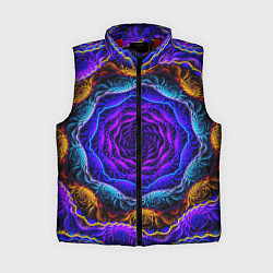 Женский жилет Неоновая психоделика