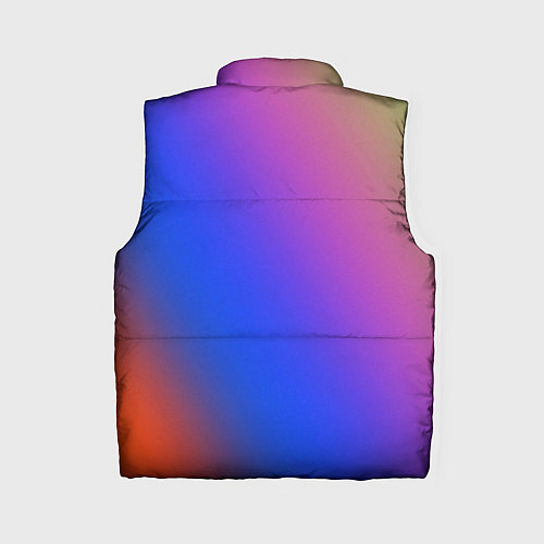 Женский жилет Градиент полосы / 3D-Красный – фото 2