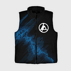 Женский жилет Linkin Park 2024 звуковая волна