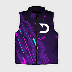 Женский жилет Deadlock neon gaming