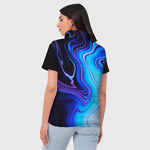 Женский жилет Abrupt neon colors / 3D-Светло-серый – фото 4