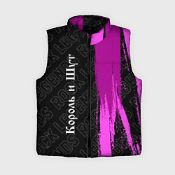 Женский жилет Король и Шут rock legends по-вертикали, цвет: 3D-черный