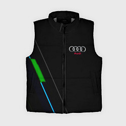 Женский жилет AUDI geometry line, цвет: 3D-светло-серый