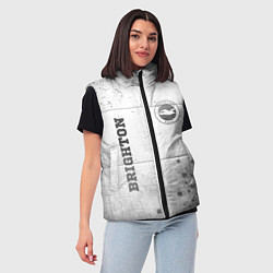 Женский жилет Brighton - white gradient вертикально, цвет: 3D-черный — фото 2