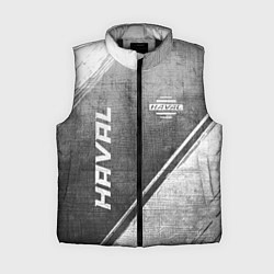 Женский жилет Haval - grey gradient вертикально, цвет: 3D-черный