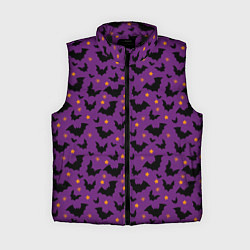 Женский жилет Мрачный полёт, цвет: 3D-черный