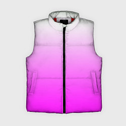 Женский жилет Gradient color pink, цвет: 3D-красный