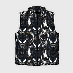 Женский жилет Паттерн - Веном, цвет: 3D-светло-серый