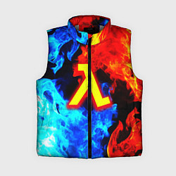 Женский жилет Халф лайф огненный стиль, цвет: 3D-светло-серый