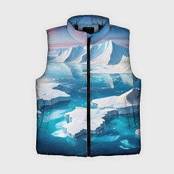 Женский жилет Арктика льдины