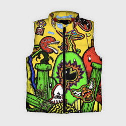 Женский жилет Mario краски текстура, цвет: 3D-красный