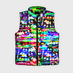 Женский жилет Marshmello music краски, цвет: 3D-черный