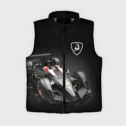 Женский жилет Lamborghini F1, цвет: 3D-светло-серый