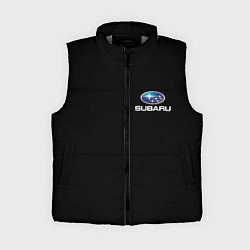 Женский жилет Subaru logo auto