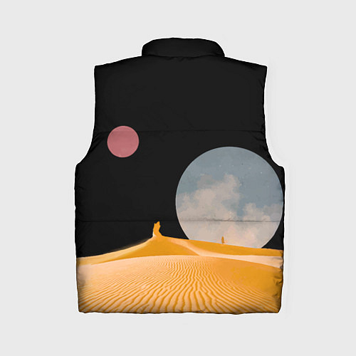 Женский жилет Arrakis sandworm Dune / 3D-Красный – фото 2