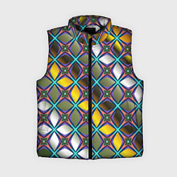 Женский жилет Марокканская вязь, цвет: 3D-черный