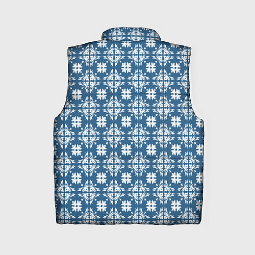 Женский жилет Гжельская вуаль / 3D-Красный – фото 2