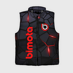Женский жилет Bimoto - плиты с эффектом свечения, цвет: 3D-светло-серый