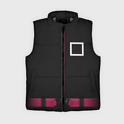 Женский жилет Форма стражи - Квадрат Squid Game