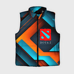 Женский жилет Dota 2 абстракция из линий, цвет: 3D-светло-серый