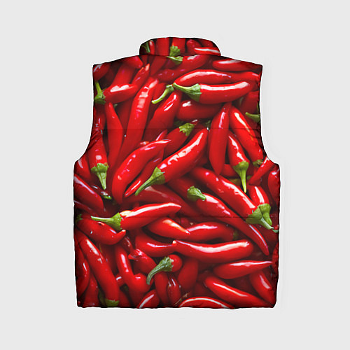 Женский жилет Красный перец / 3D-Красный – фото 2