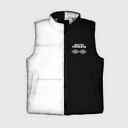 Женский жилет Arctic Monkeys - черное и белое