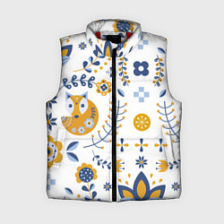 Женский жилет Скандинавский узор