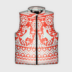 Женский жилет Новогодняя шкура змеи