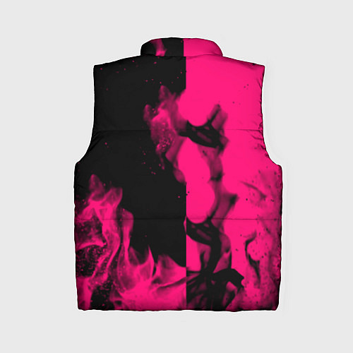 Женский жилет Monster energy fire pink / 3D-Красный – фото 2