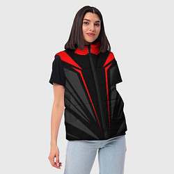 Женский жилет Sport uniform - red, цвет: 3D-светло-серый — фото 2