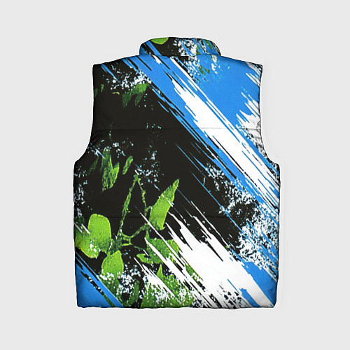 Женский жилет Герб России на камуфляже / 3D-Красный – фото 2