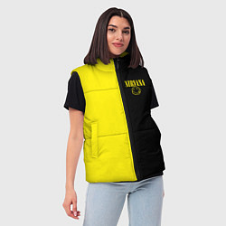 Женский жилет Нирвана два цвета, цвет: 3D-светло-серый — фото 2