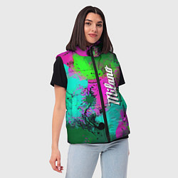 Женский жилет Color impression - abstraction, цвет: 3D-черный — фото 2