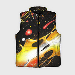 Женский жилет Текстура краска, цвет: 3D-черный