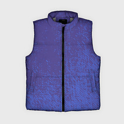 Женский жилет Джинс с потертостями-синий, цвет: 3D-светло-серый