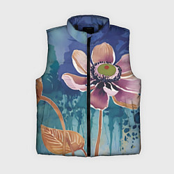 Женский жилет Красочный цветок