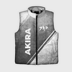 Женский жилет Akira - grey gradient вертикально, цвет: 3D-черный