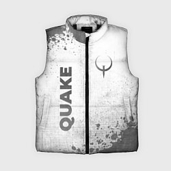 Женский жилет Quake - white gradient вертикально