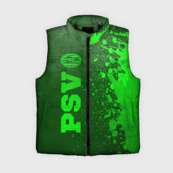 Женский жилет PSV - green gradient по-вертикали, цвет: 3D-черный
