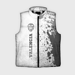 Женский жилет Valencia - white gradient по-вертикали, цвет: 3D-черный