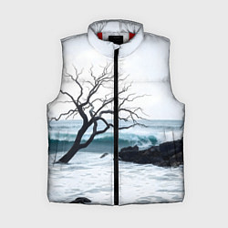 Женский жилет Дерево в море