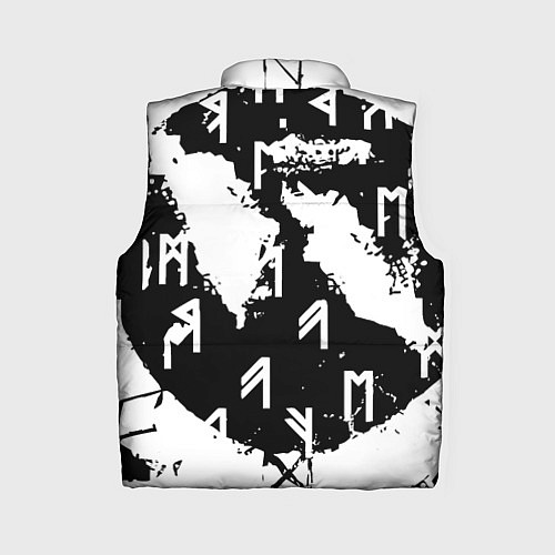 Женский жилет Doom символы краски / 3D-Красный – фото 2