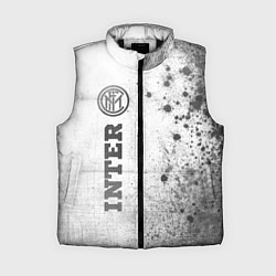 Женский жилет Inter - white gradient по-вертикали, цвет: 3D-черный