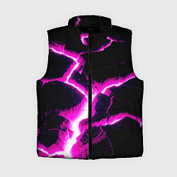 Женский жилет Color pink black, цвет: 3D-черный