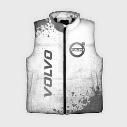 Женский жилет Volvo - white gradient вертикально, цвет: 3D-черный