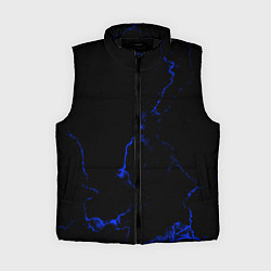 Женский жилет Color black blue