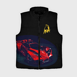 Женский жилет Lamborghini Diverso - motorsport, цвет: 3D-черный