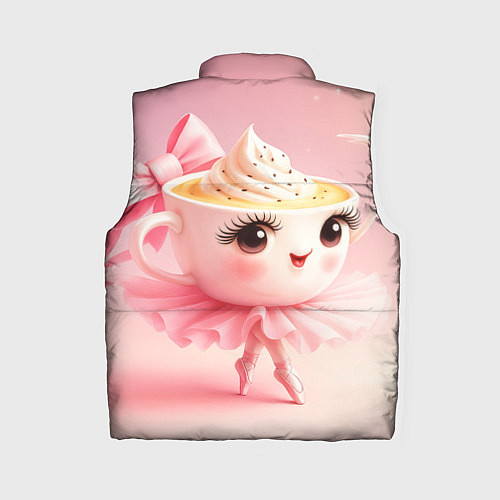 Женский жилет Балерина капучино розовый / 3D-Красный – фото 2