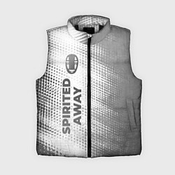 Женский жилет Spirited Away - white gradient по-вертикали, цвет: 3D-черный